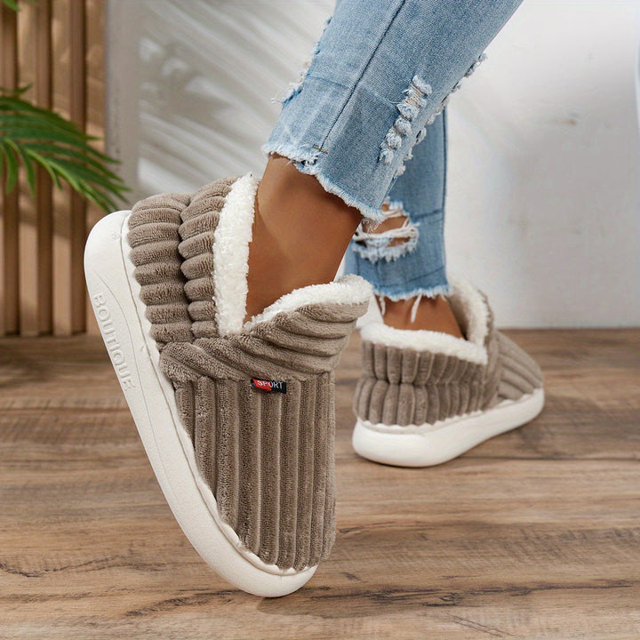 CozyStep Plush Home Slippers