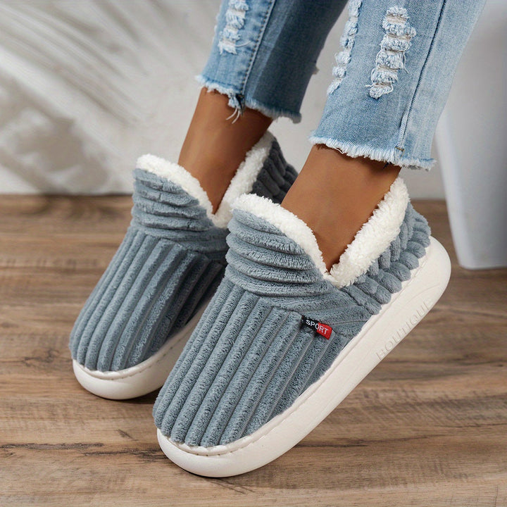 CozyStep Plush Home Slippers