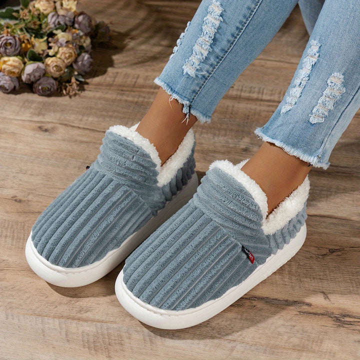 CozyStep Plush Home Slippers