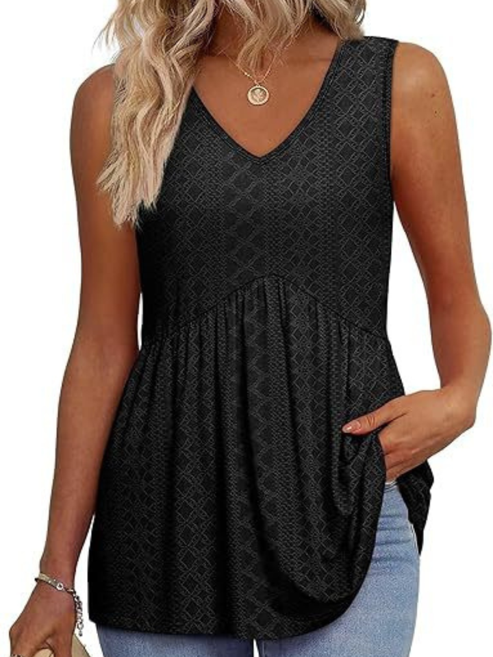 Women’s Top | Sleeveless V-Neck