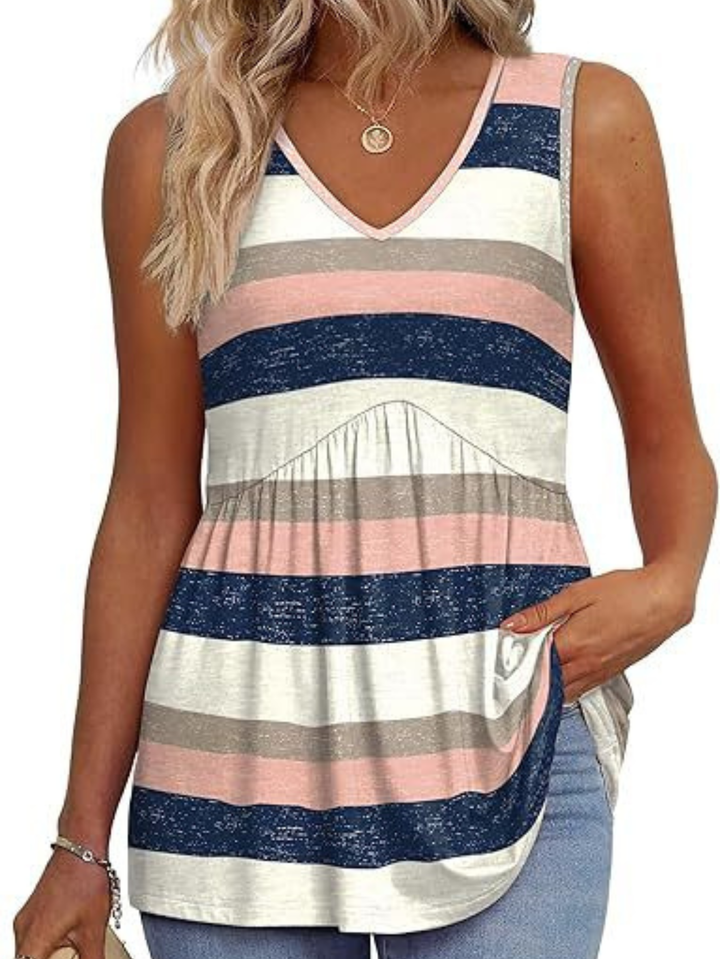 Women’s Top | Sleeveless V-Neck