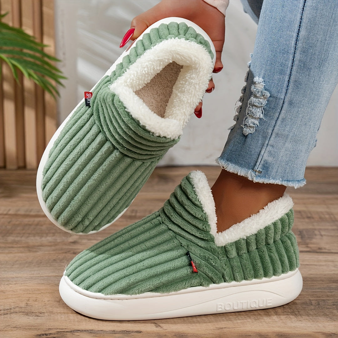 CozyStep Plush Home Slippers