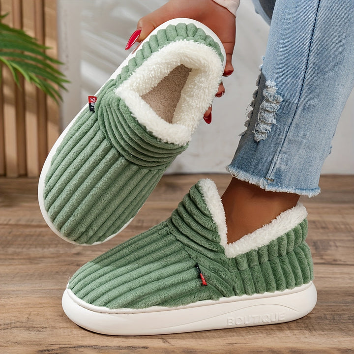 CozyStep Plush Home Slippers