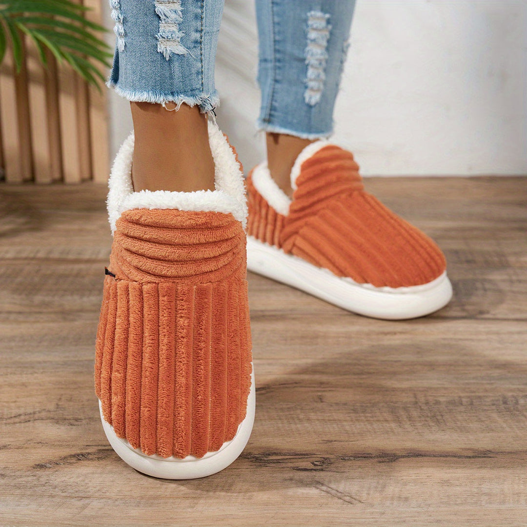 CozyStep Plush Home Slippers