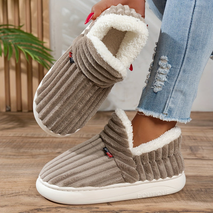 CozyStep Plush Home Slippers