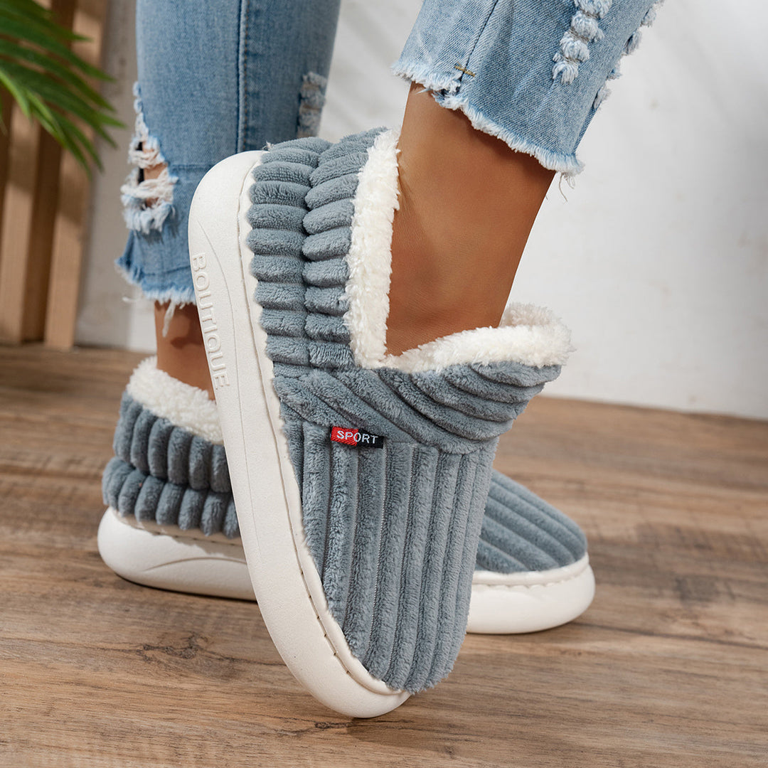 CozyStep Plush Home Slippers