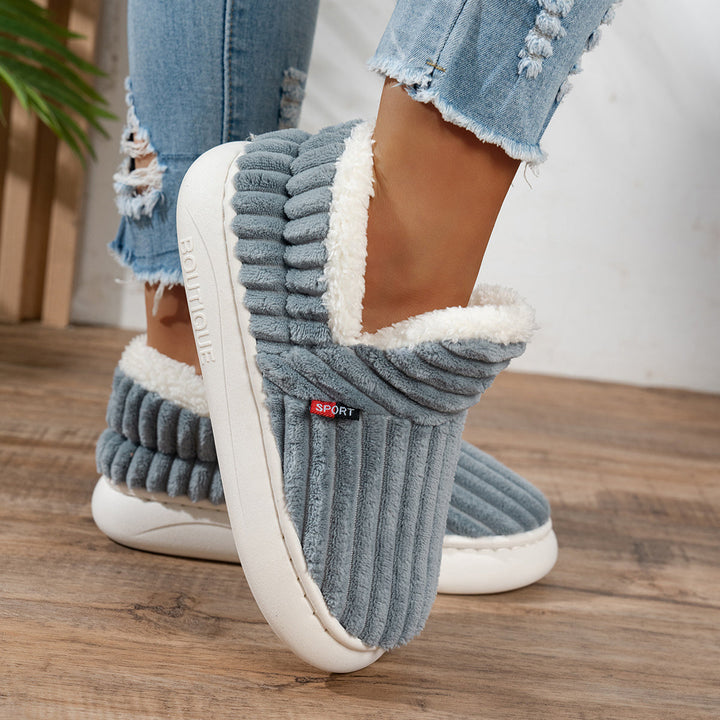 CozyStep Plush Home Slippers