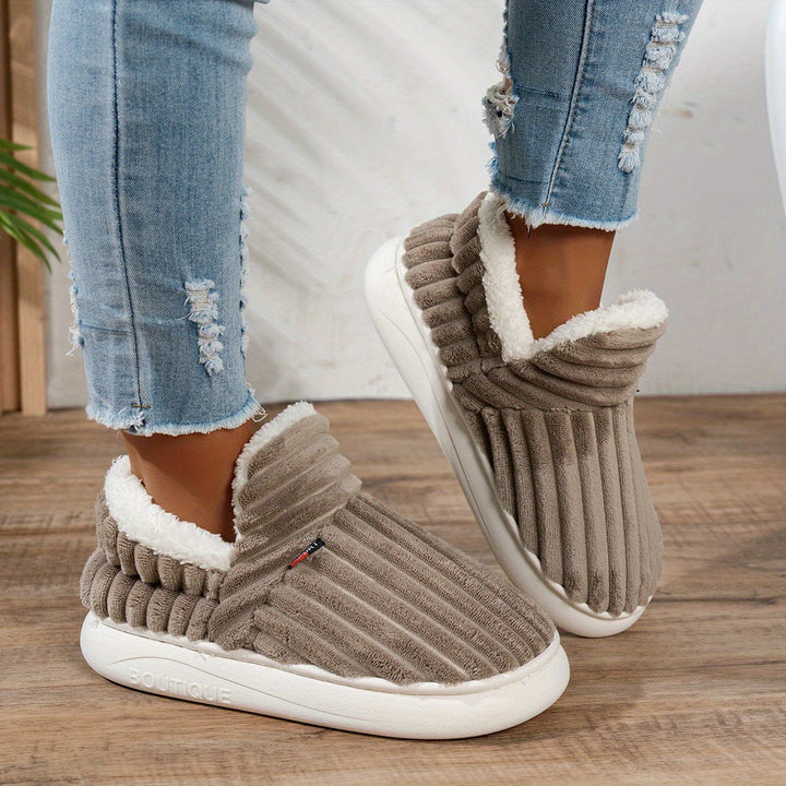 CozyStep Plush Home Slippers