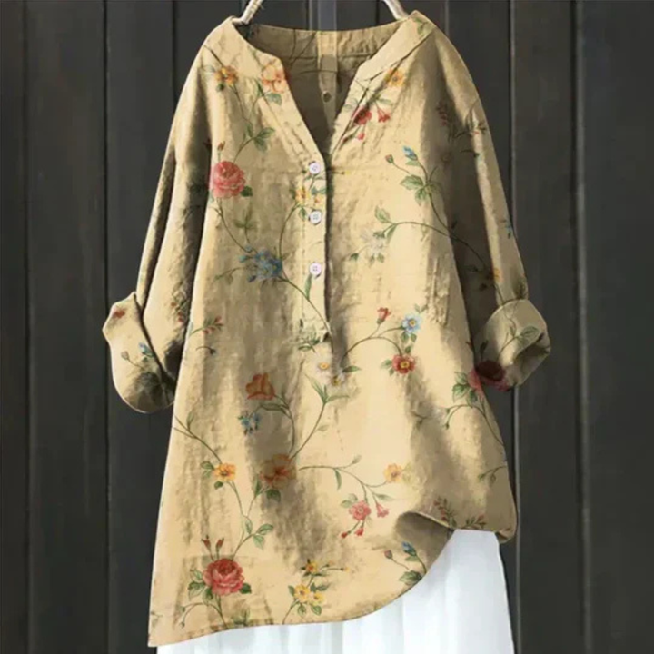 Women’s Blouse | Floral Long Sleeve