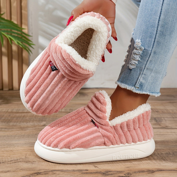 CozyStep Plush Home Slippers