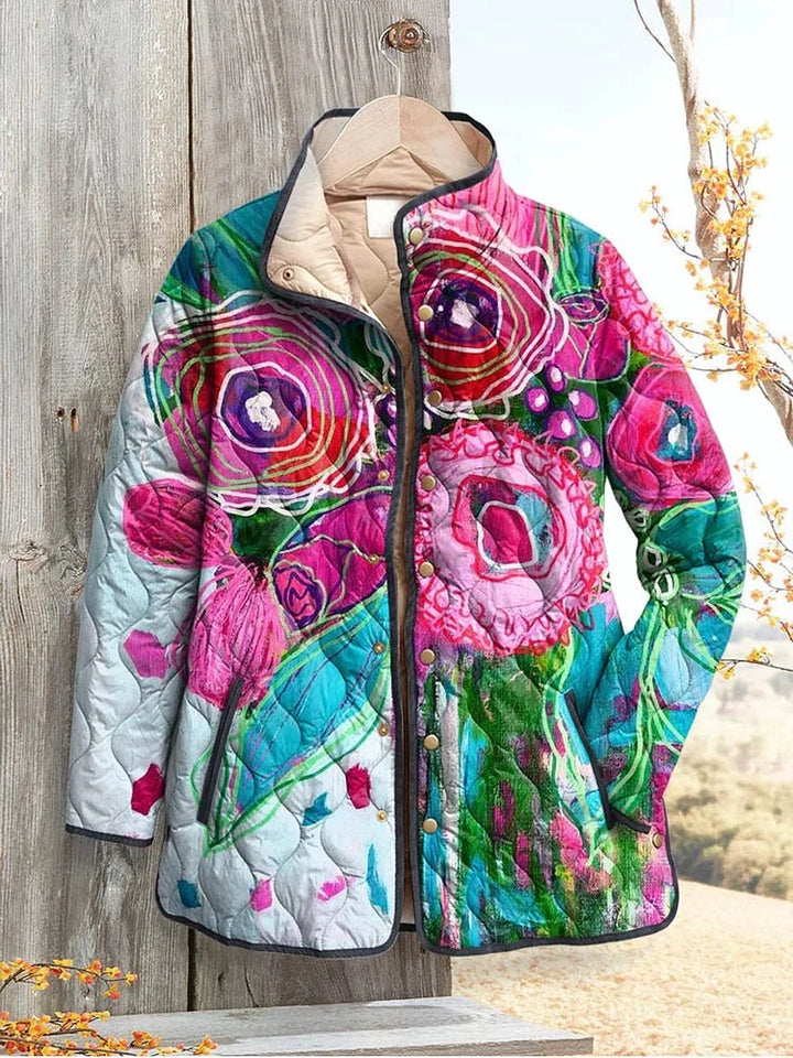Florisse | Floral Patterned Elegant Jacket
