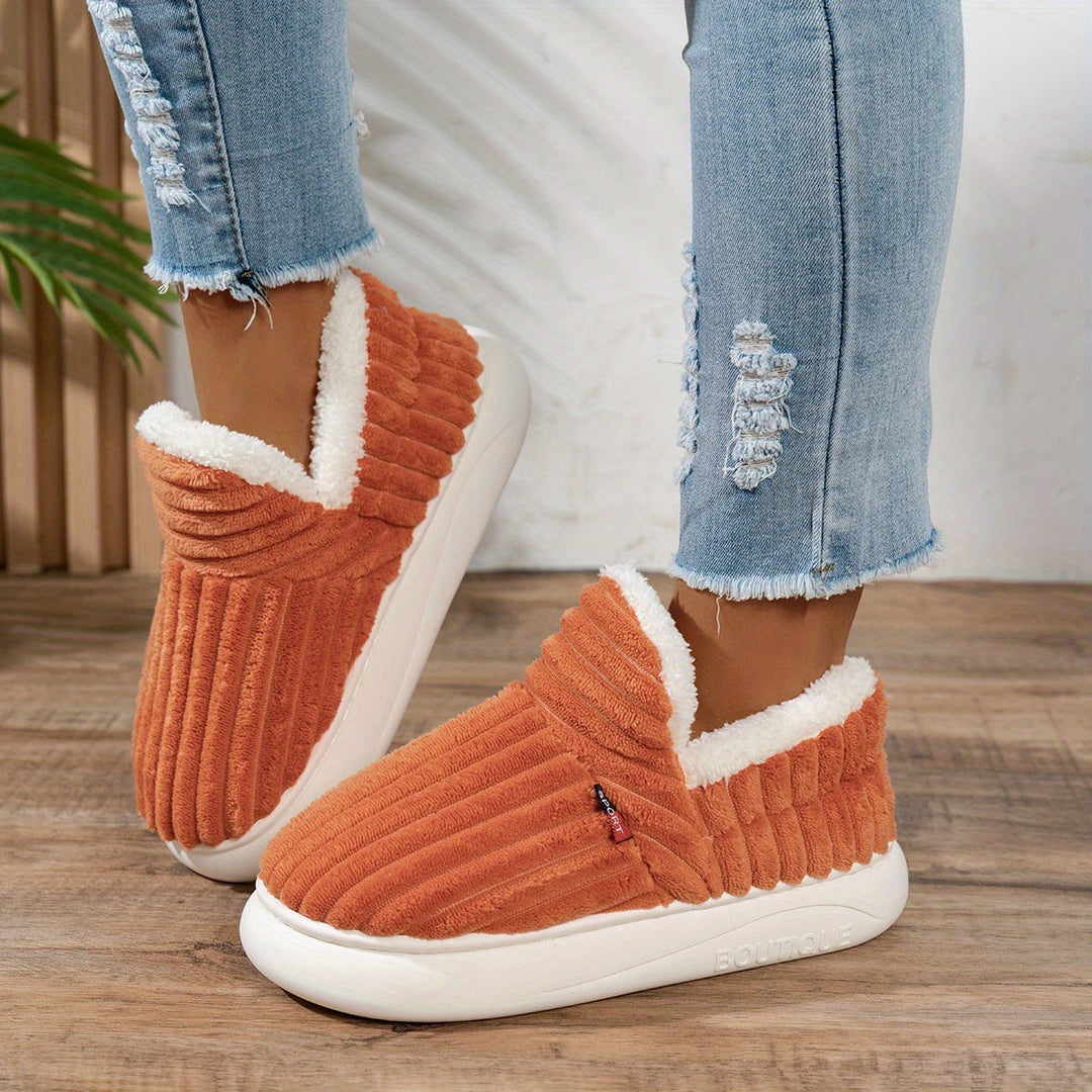 CozyStep Plush Home Slippers
