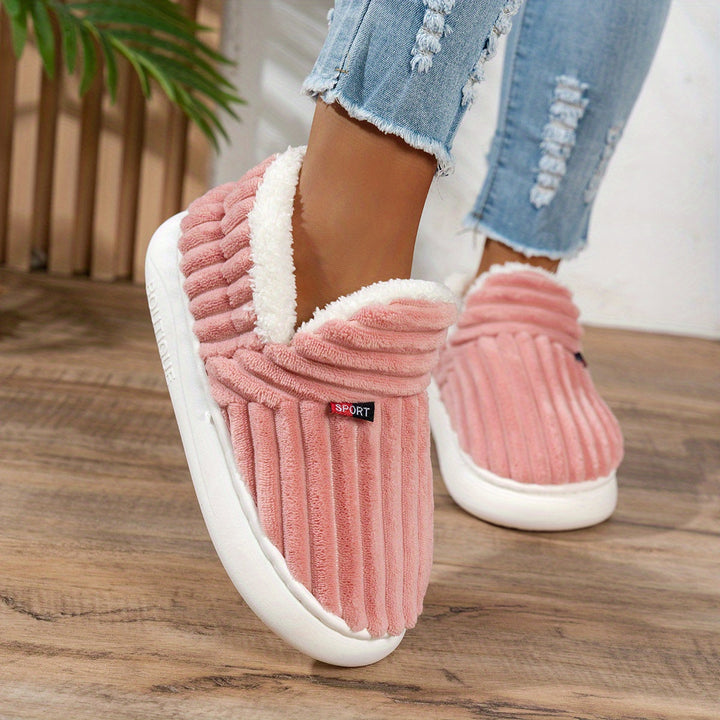 CozyStep Plush Home Slippers