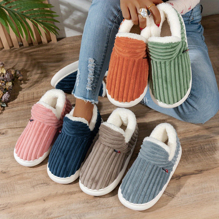 CozyStep Plush Home Slippers