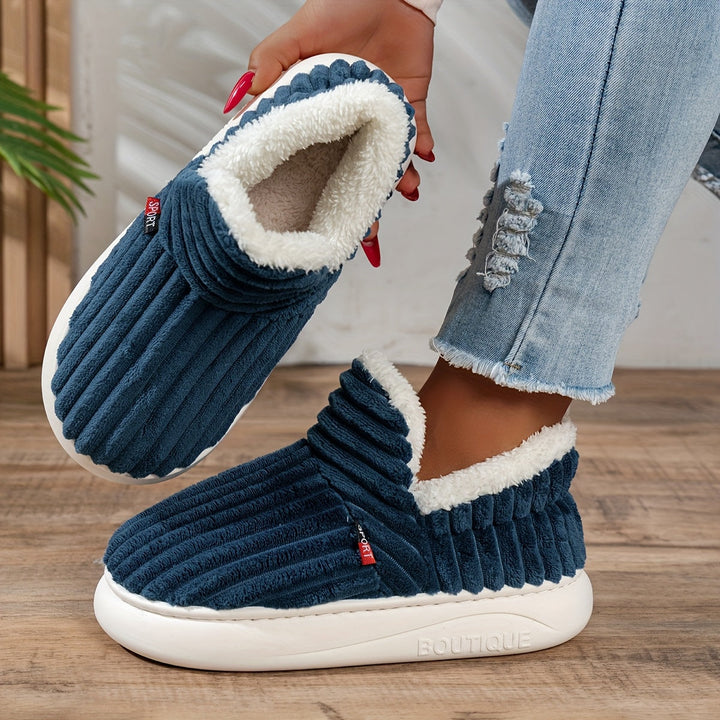 CozyStep Plush Home Slippers