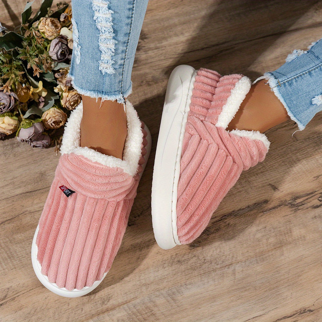 CozyStep Plush Home Slippers