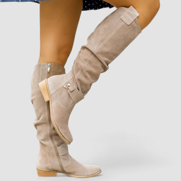 Hazel – Cushioned Western Boots