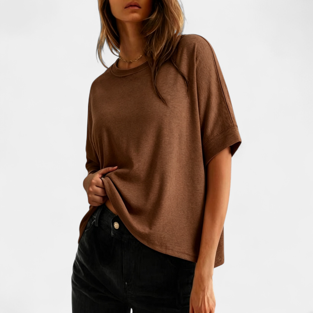 Gemma – Relaxed Everyday Cotton Tee