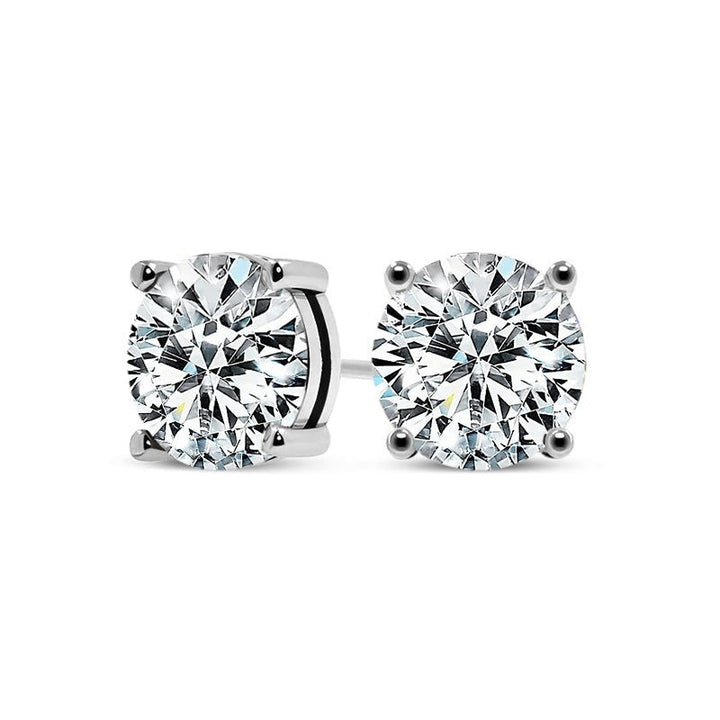 Chic White Gold Tera Earrings