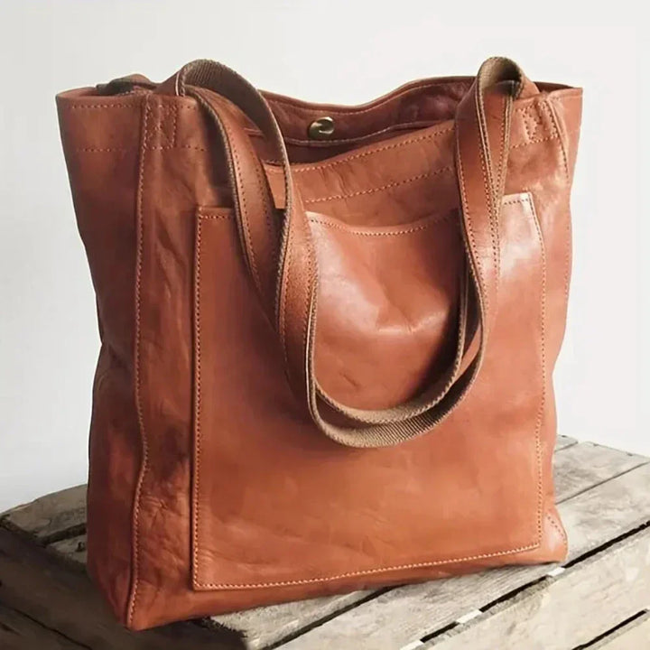 Morena Leather Tote Bag