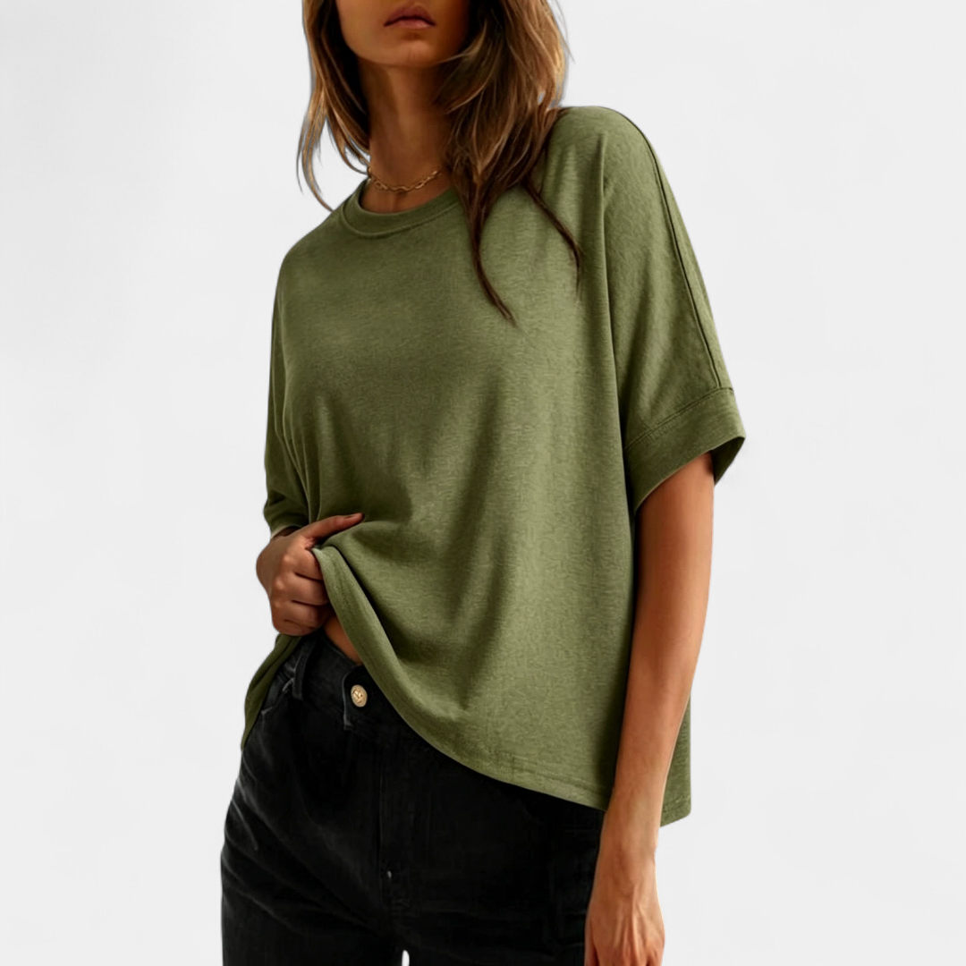 Gemma – Relaxed Everyday Cotton Tee