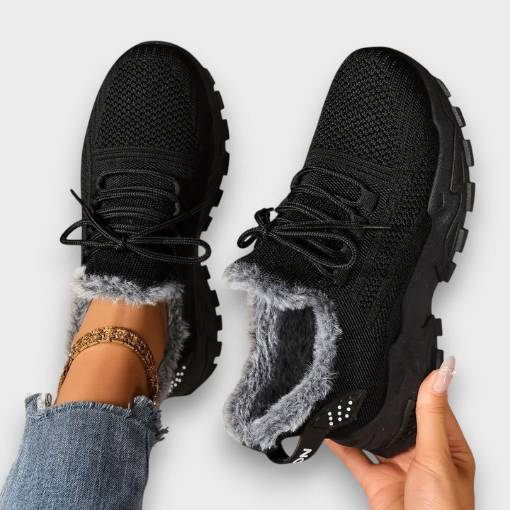 Avery | Lace-Up Winter Sneakers