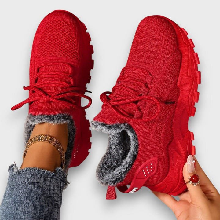 Avery | Lace-Up Winter Sneakers