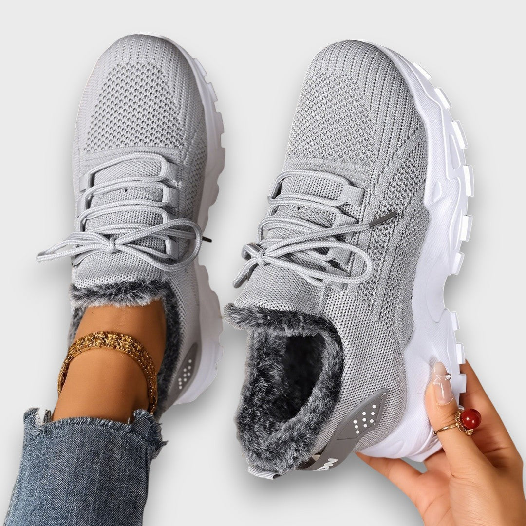 Avery | Lace-Up Winter Sneakers