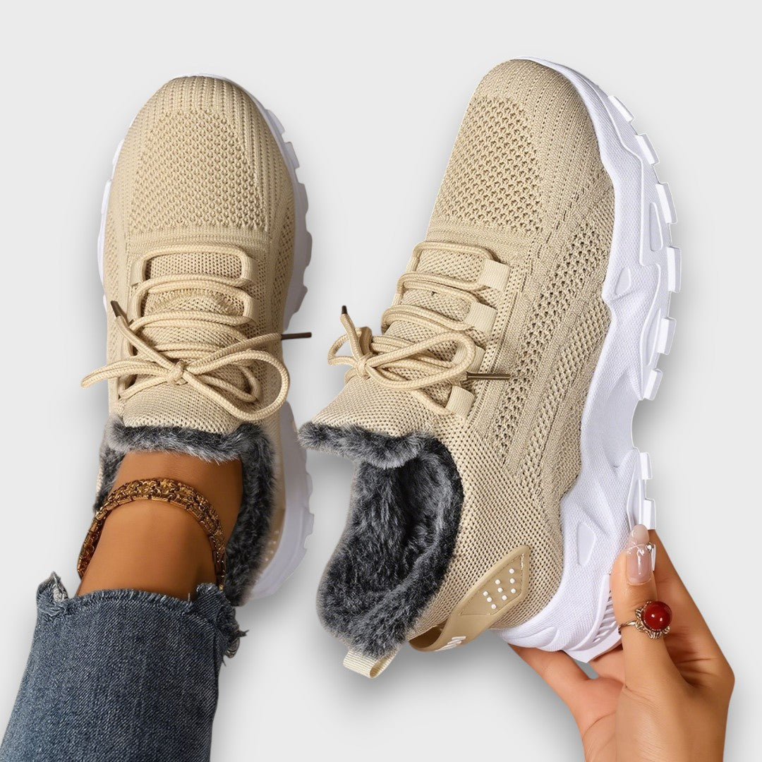 Avery | Lace-Up Winter Sneakers