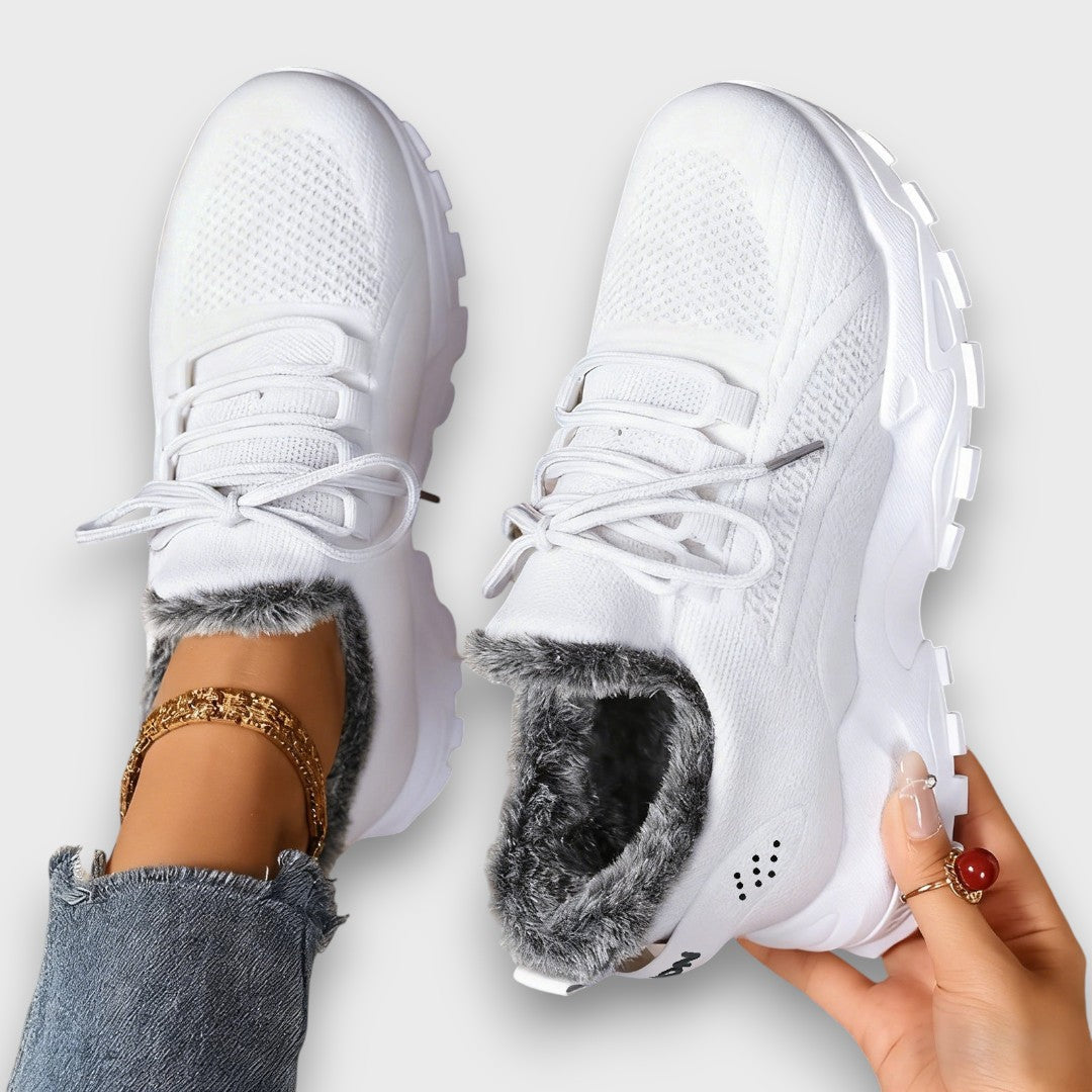 Avery | Lace-Up Winter Sneakers