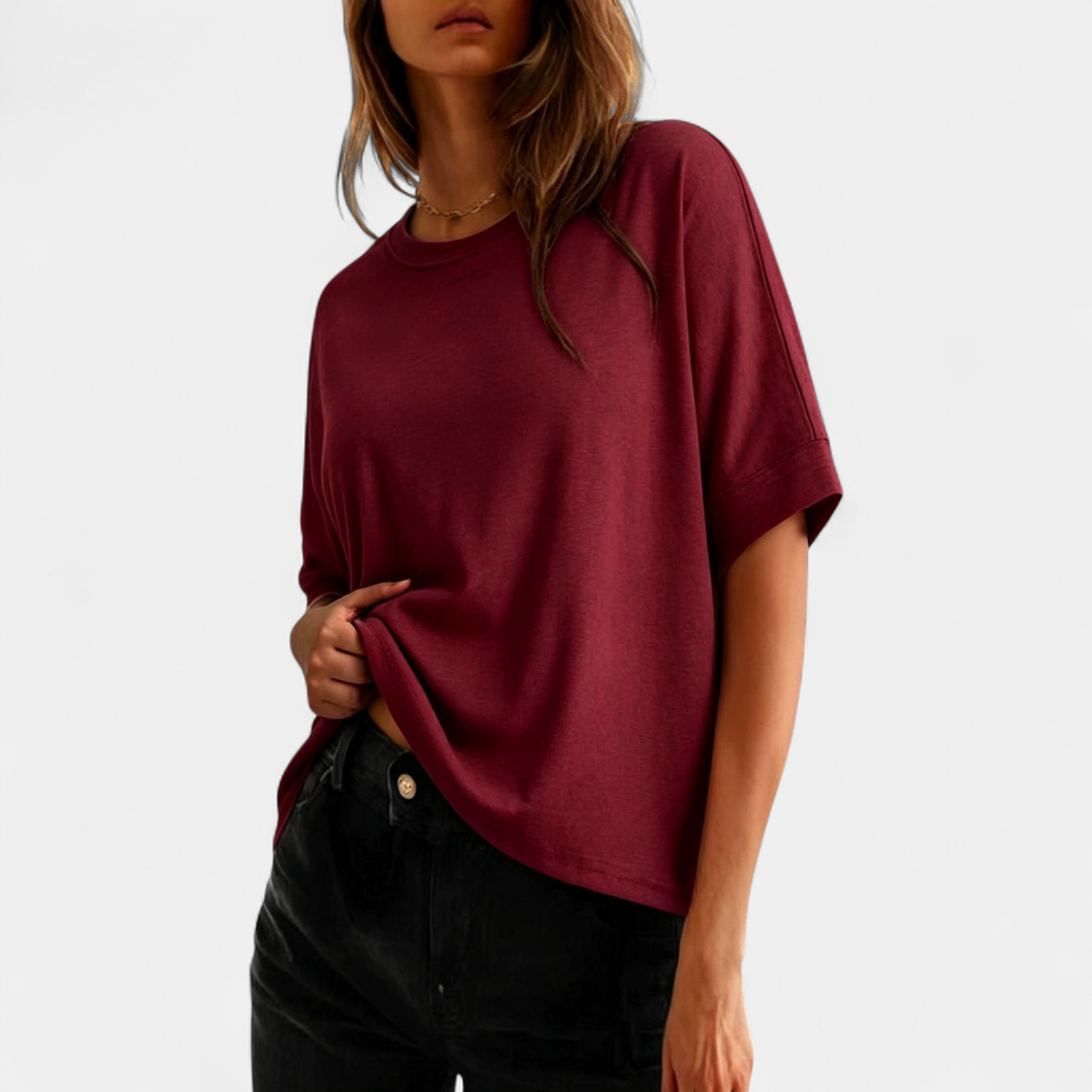 Gemma – Relaxed Everyday Cotton Tee