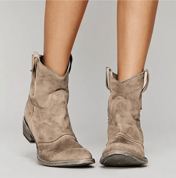 Hailey | Suede Supportive Boots