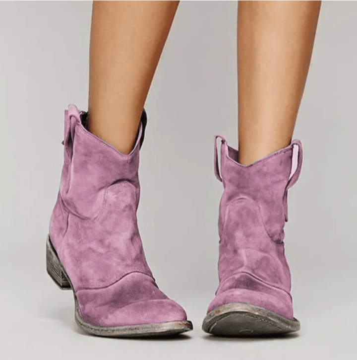 Hailey | Suede Supportive Boots