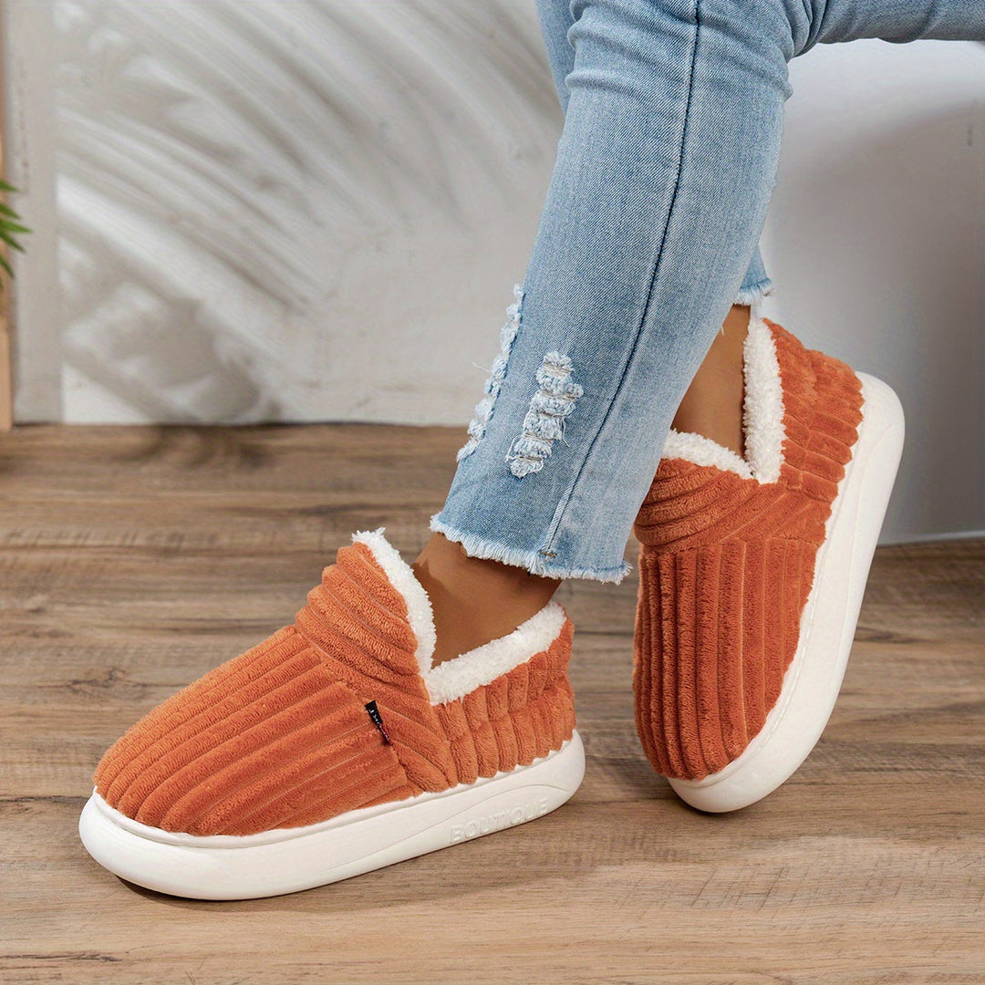 CozyStep Plush Home Slippers