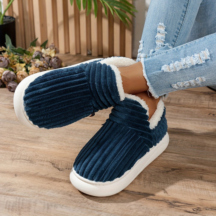 CozyStep Plush Home Slippers
