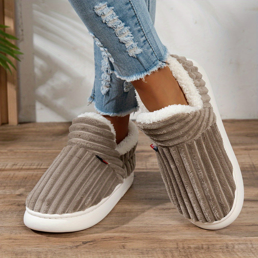 CozyStep Plush Home Slippers