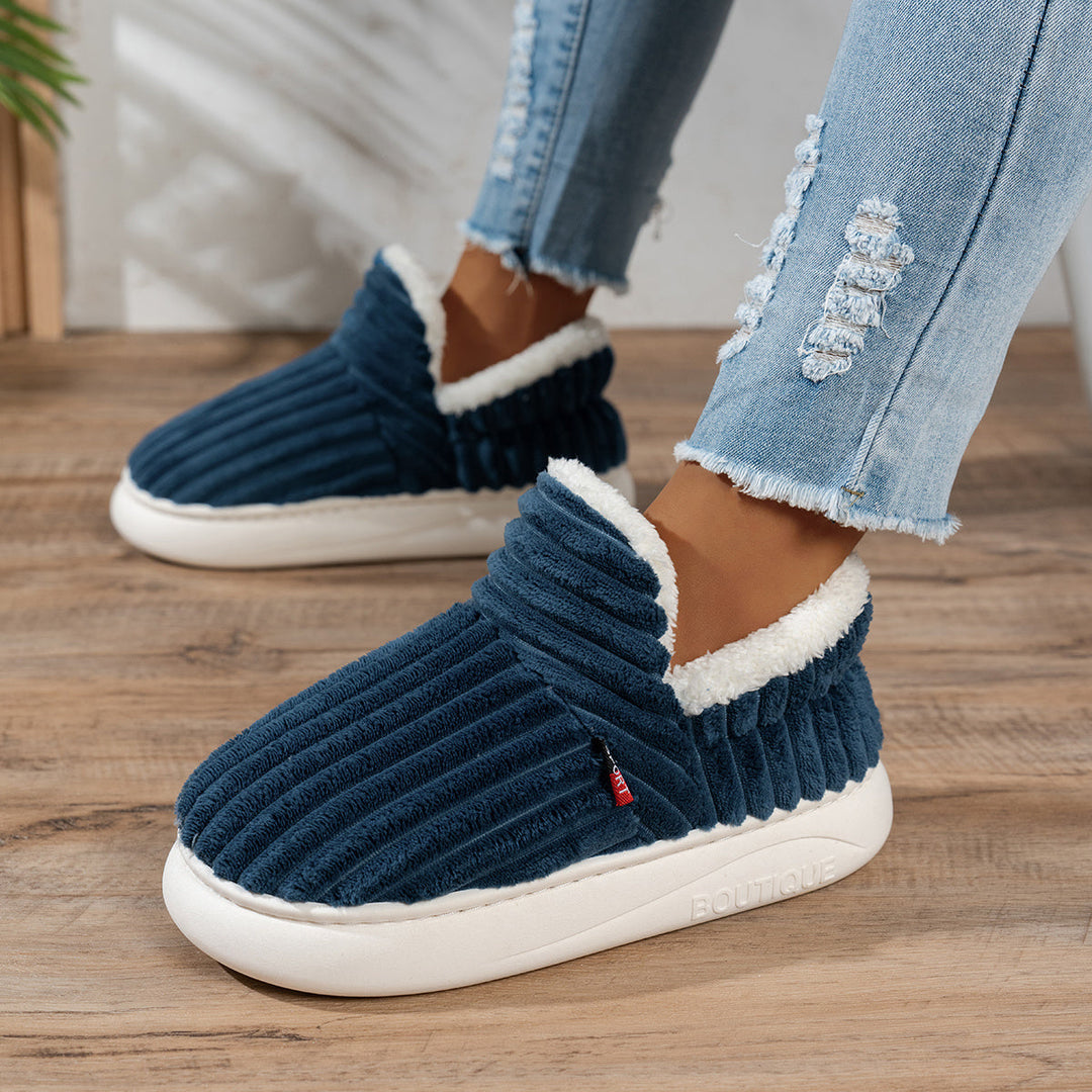 CozyStep Plush Home Slippers