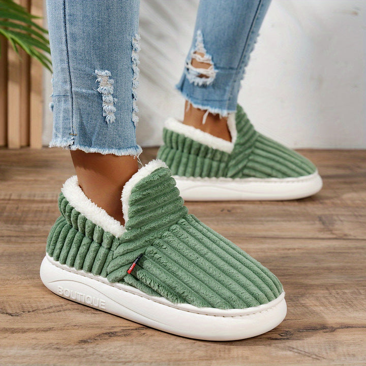 CozyStep Plush Home Slippers