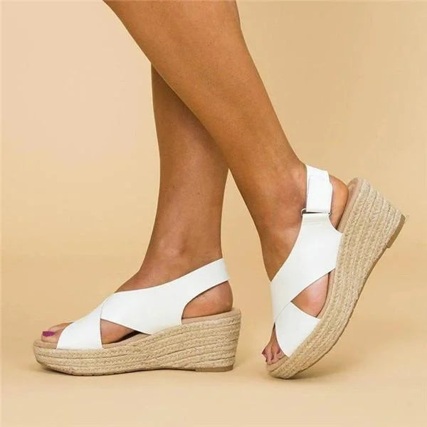 Clara | Everyday Cushioned Wedge Heel Espadrilles