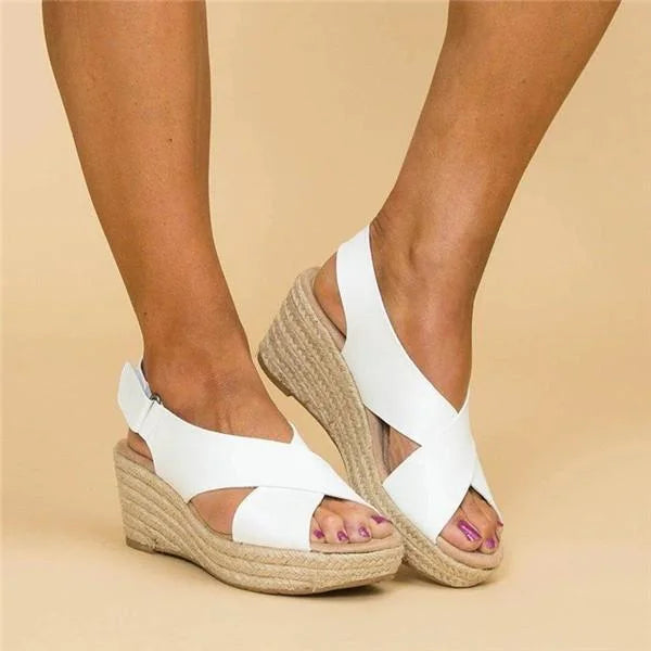 Clara | Everyday Cushioned Wedge Heel Espadrilles