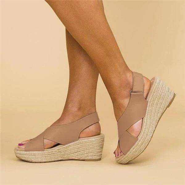Clara | Everyday Cushioned Wedge Heel Espadrilles