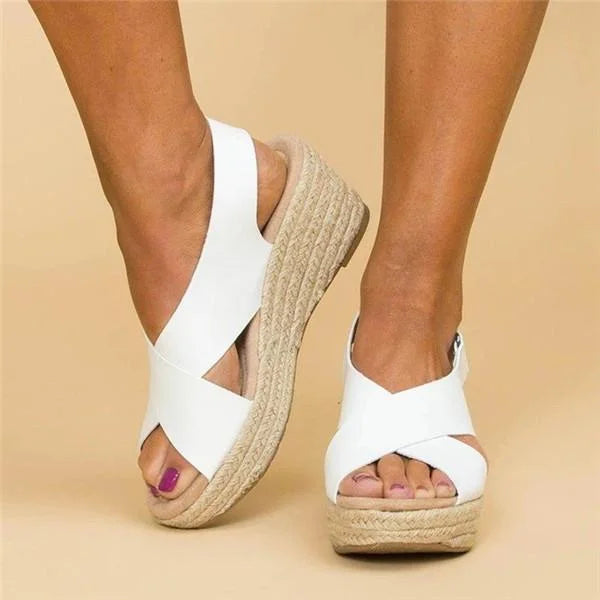 Clara | Everyday Cushioned Wedge Heel Espadrilles