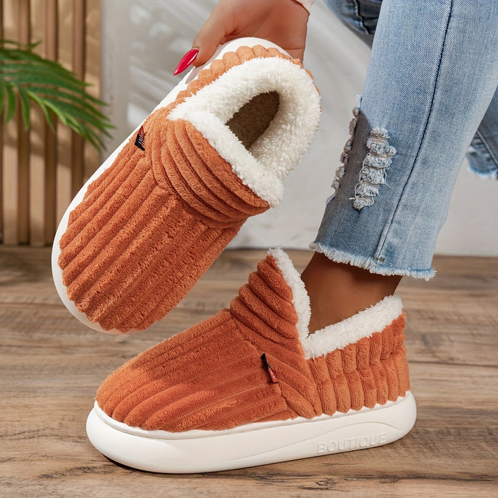 CozyStep Plush Home Slippers