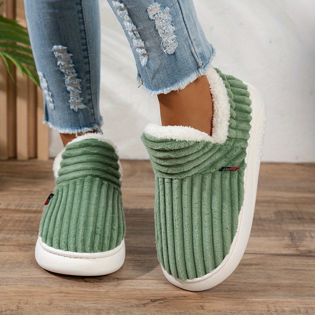 CozyStep Plush Home Slippers