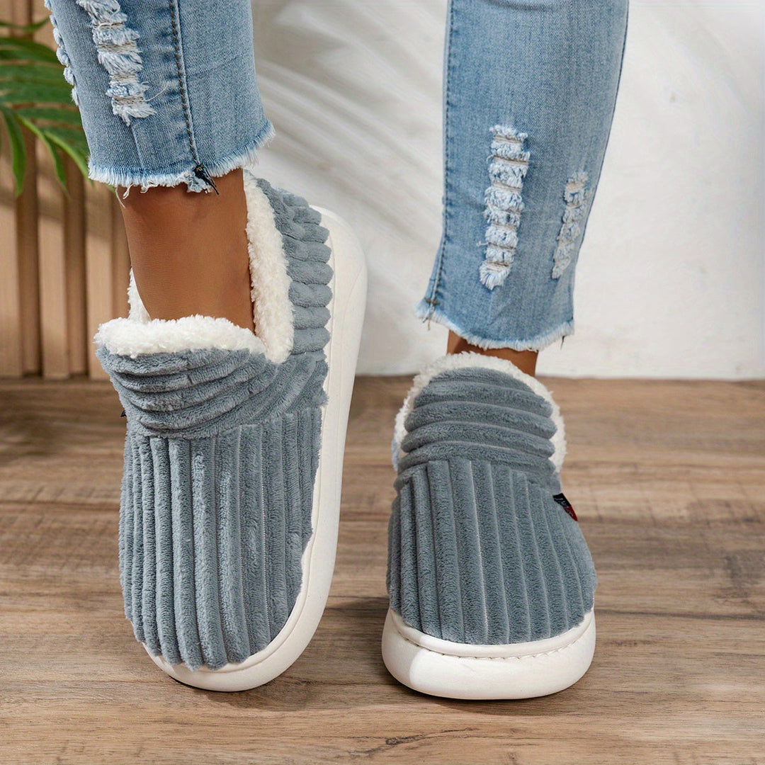 CozyStep Plush Home Slippers