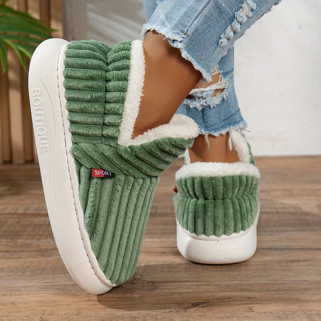 CozyStep Plush Home Slippers