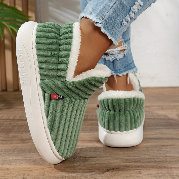 CozyStep Plush Home Slippers
