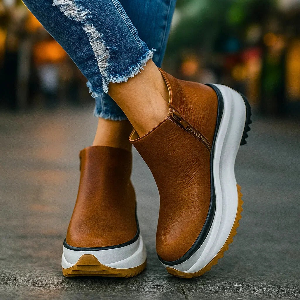 Cassien Leather Platforms