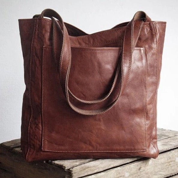 Morena Leather Tote Bag