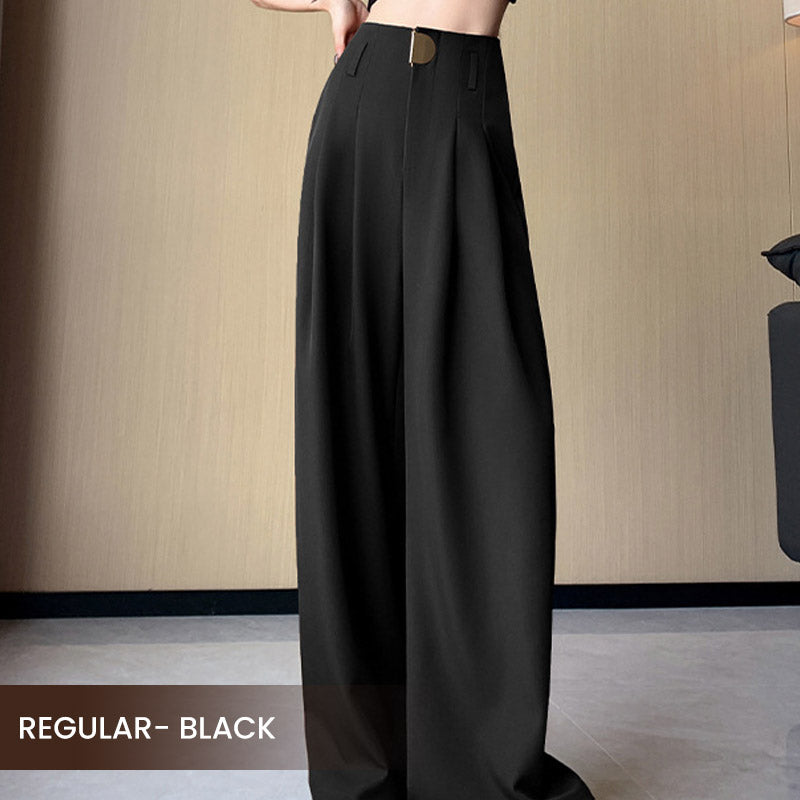 ELYSSA - HIGH WAIST WIDE TROUSERS